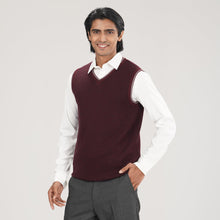 Load image into Gallery viewer, Men’s Maroon Sweater Vest
