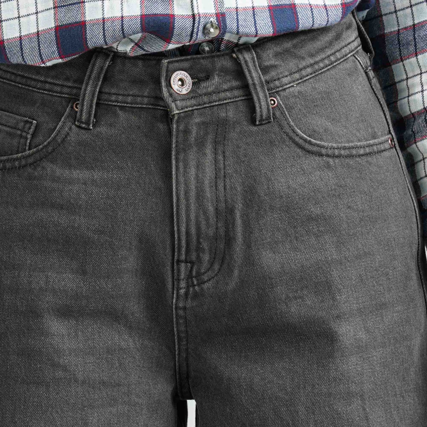 Womenâ€™s Dark Grey Denim Pant