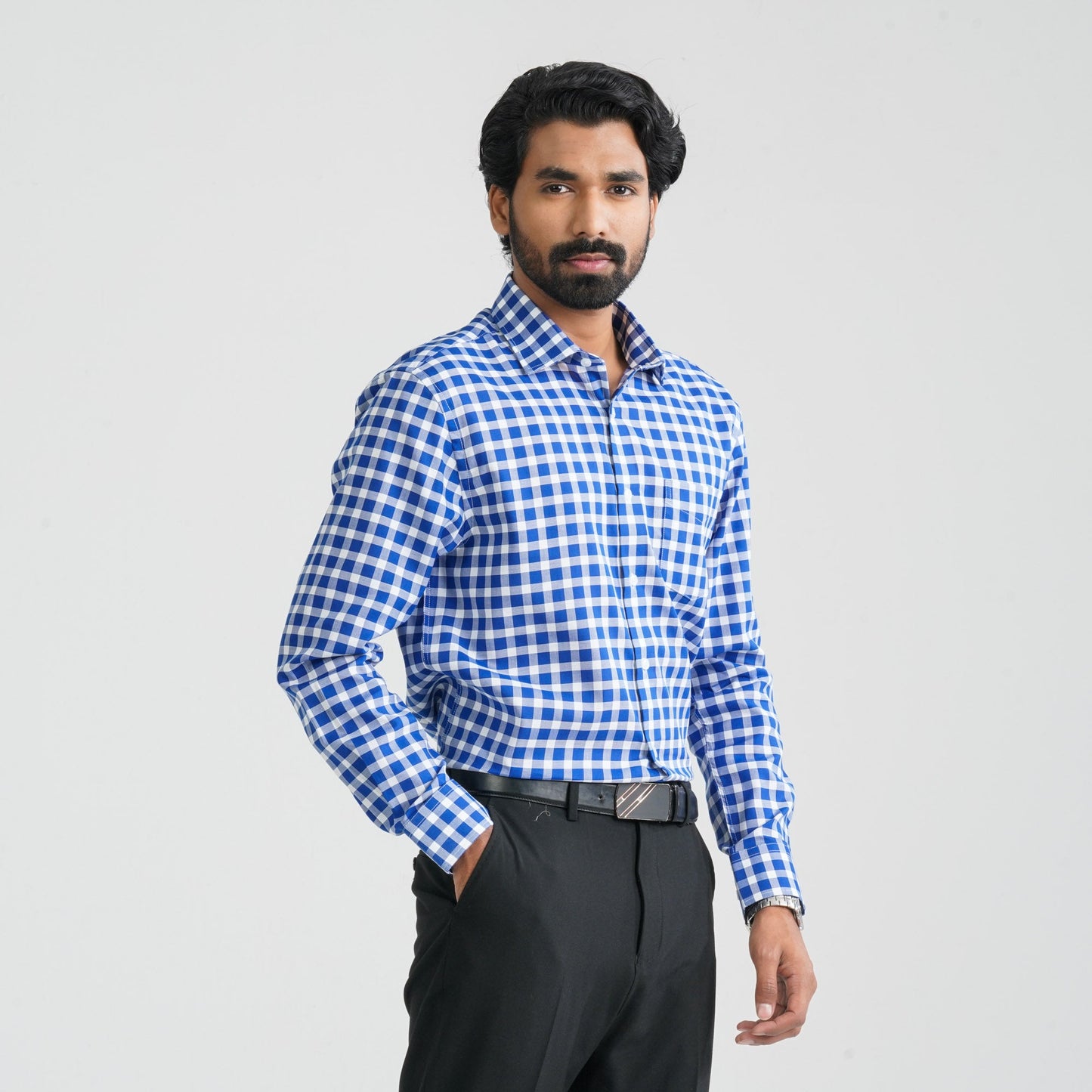 Men’s Blue Formal Shirt
