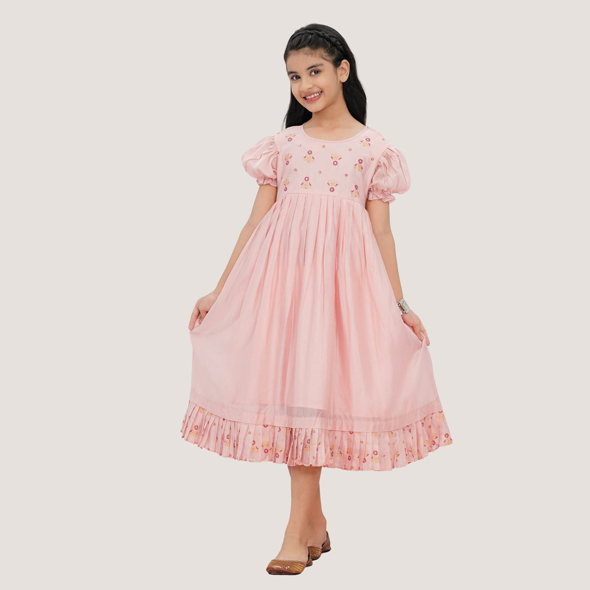 Girls Pink Frock