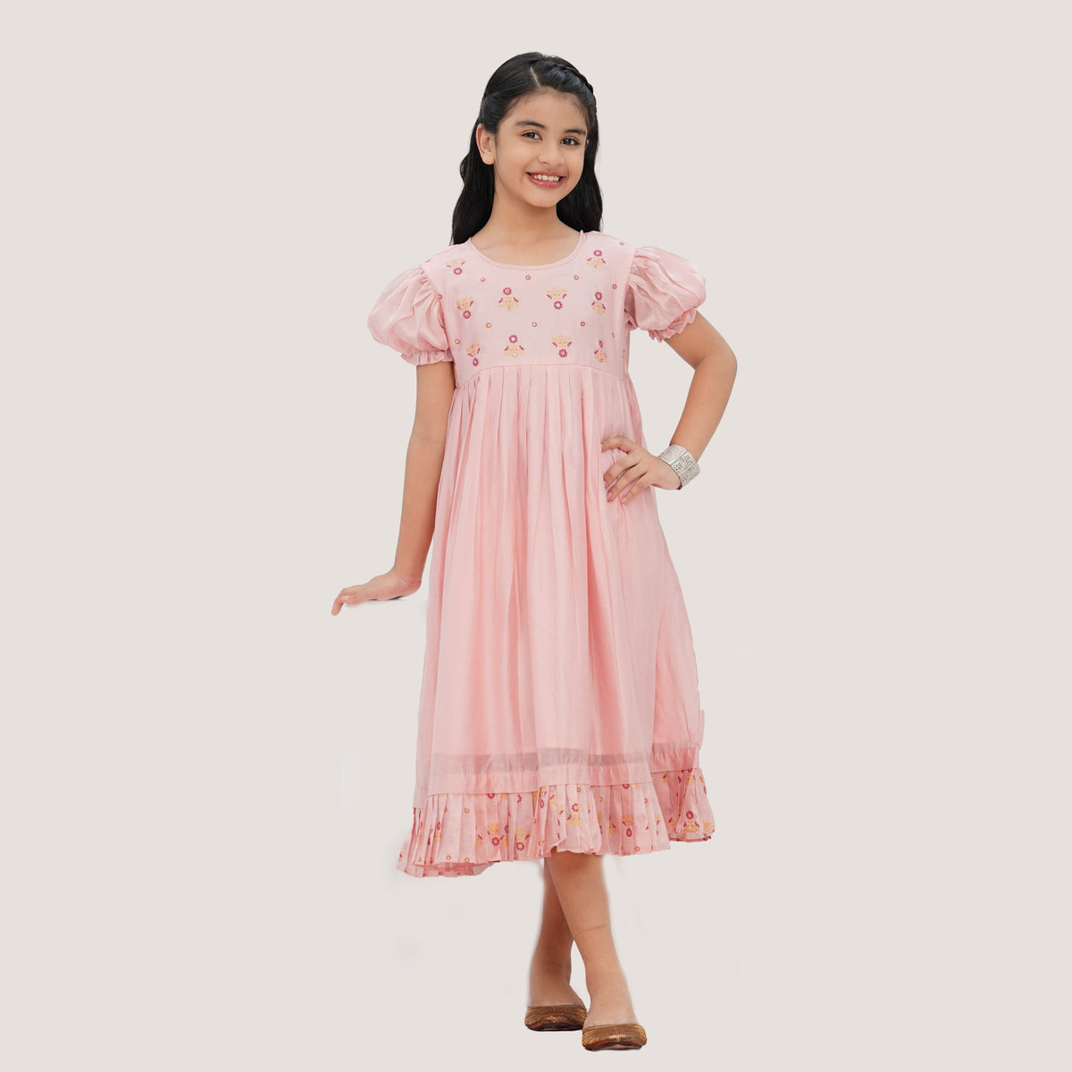 Girls Pink Frock