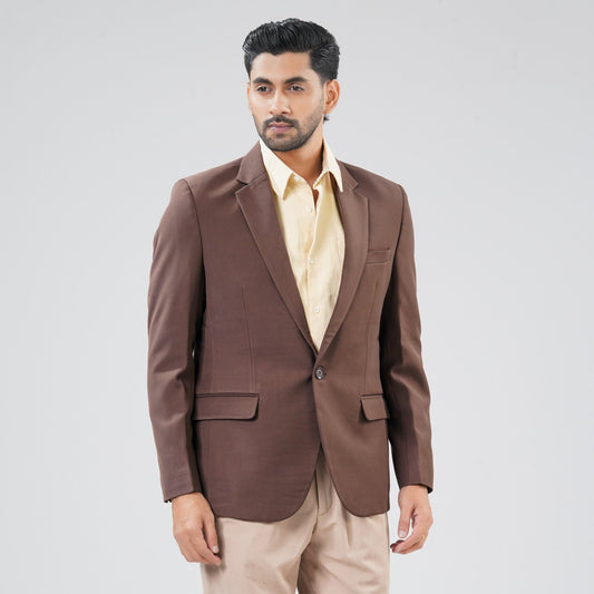 Mens Coffee Brown Blazer