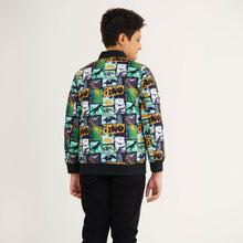 Load image into Gallery viewer, Boy&#39;s Mustard Printed Bomber Jacket
