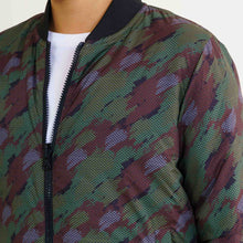 Load image into Gallery viewer, Boy&#39;s Olive Printed Bomber Jacket
