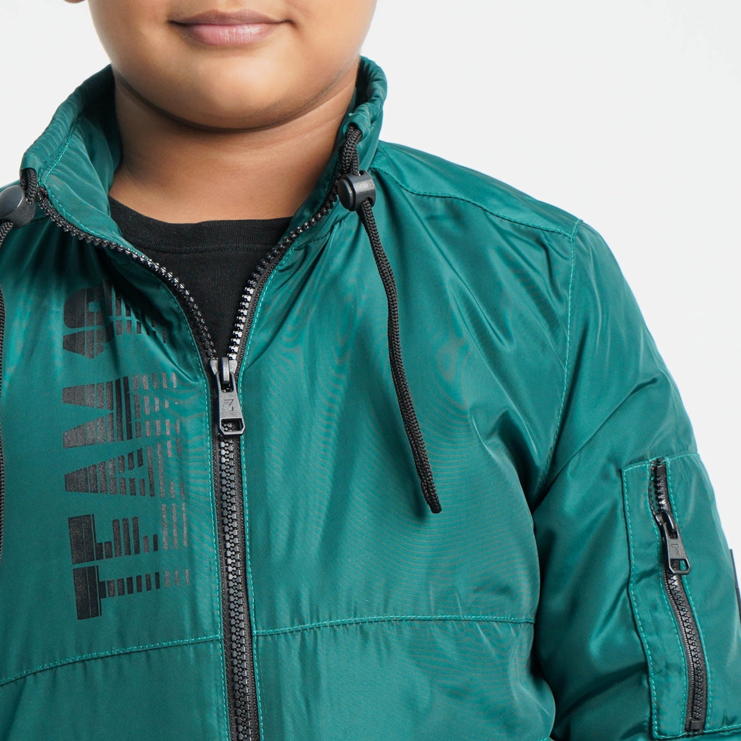 Boy's Green Bomber