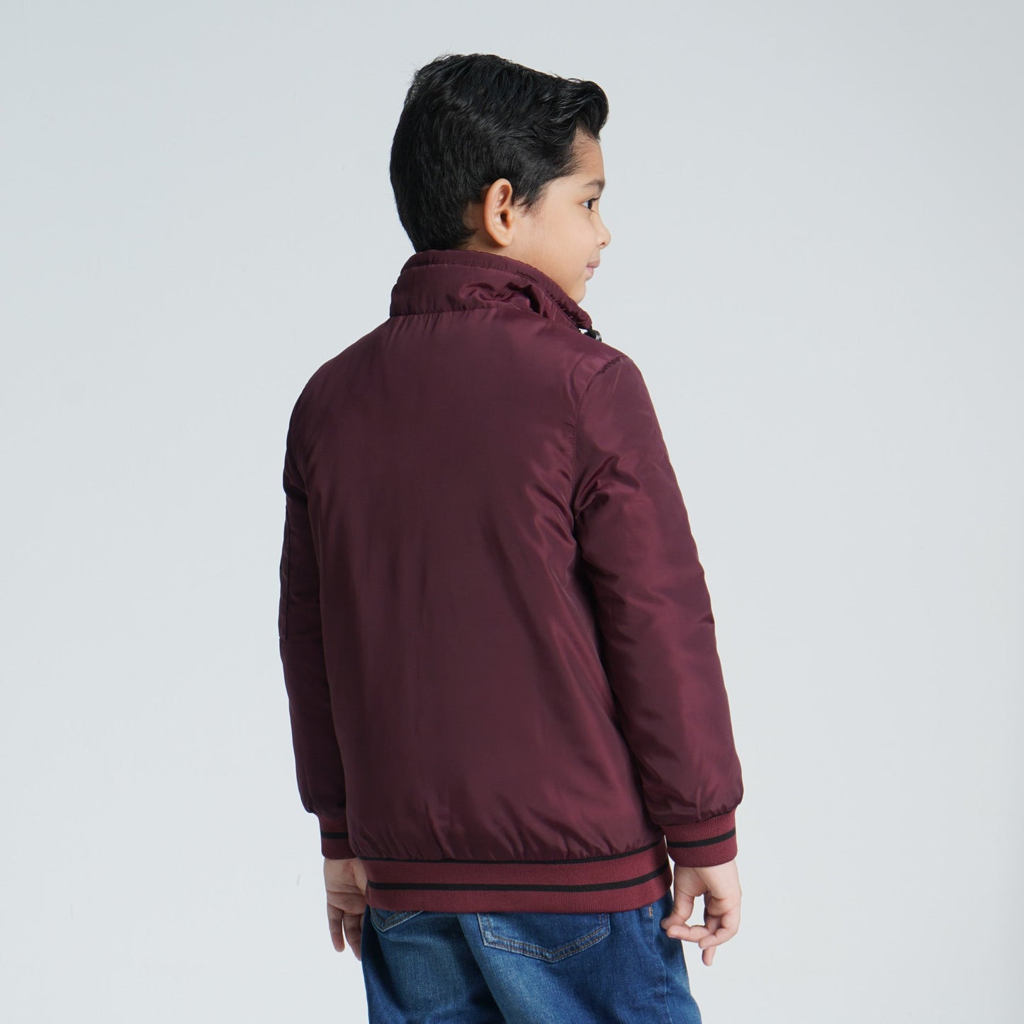 Boy's Maroon Bomber