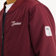 Load image into Gallery viewer, Baby Boy&#39;s Maroon Bomber Jacket
