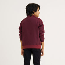 Load image into Gallery viewer, Baby Boy&#39;s Maroon Bomber Jacket
