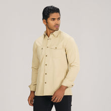 Load image into Gallery viewer, Mens Beige Shacket
