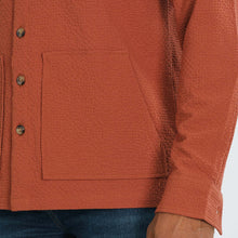 Load image into Gallery viewer, Men’s Orange Shacket
