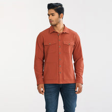 Load image into Gallery viewer, Men’s Orange Shacket
