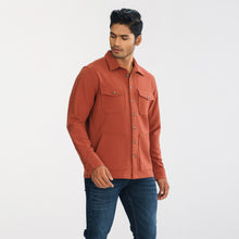 Load image into Gallery viewer, Men’s Orange Shacket
