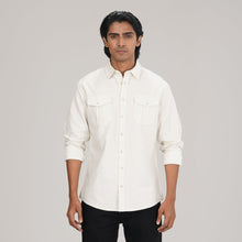 Load image into Gallery viewer, MENS LS SHIRT-OFF WHITE
