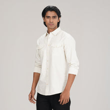 Load image into Gallery viewer, MENS LS SHIRT-OFF WHITE
