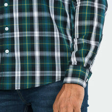 Load image into Gallery viewer, Men Green Check Shirt
