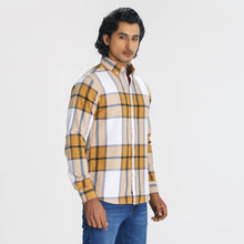 Load image into Gallery viewer, Men&#39;s Mustard Check Shirt
