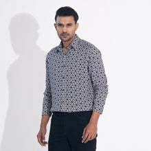 Load image into Gallery viewer, Men Gray Printed Shirt
