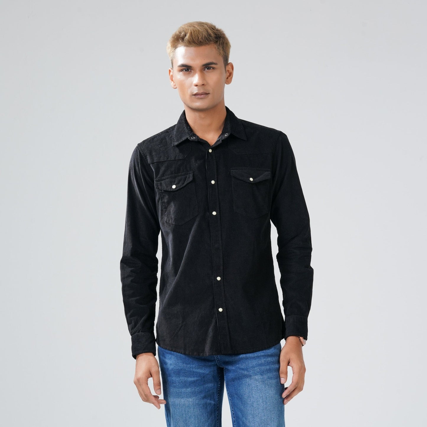 Mens Black Shirt