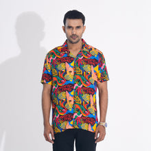 Load image into Gallery viewer, Men Multi AOP Lapel Shirt
