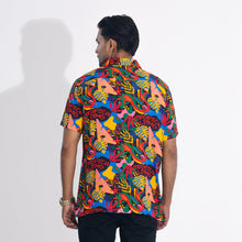 Load image into Gallery viewer, Men Multi AOP Lapel Shirt
