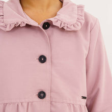 Load image into Gallery viewer, Baby Girl&#39;s Peach Pink Trench Coat
