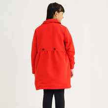 Load image into Gallery viewer, Girls Red Trench Coat
