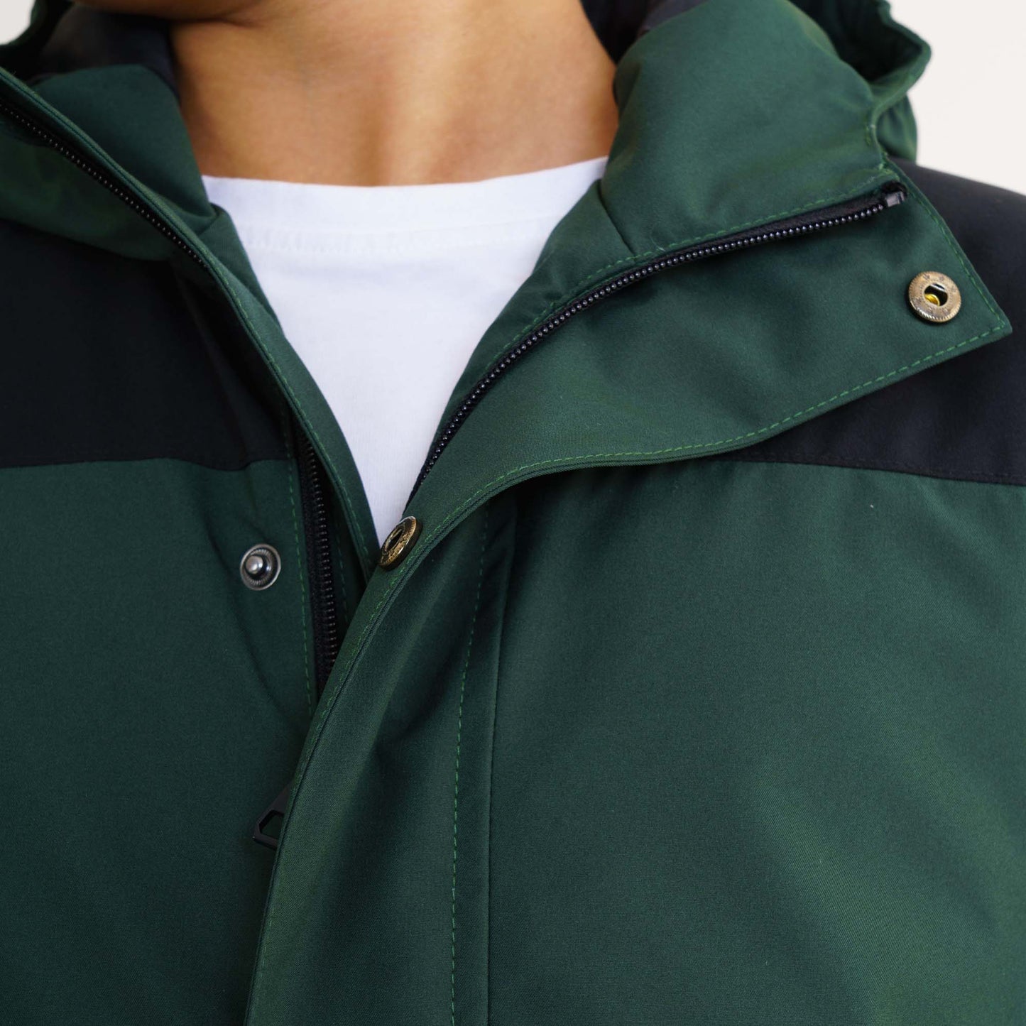 Boys' Olive Quilted Jacket