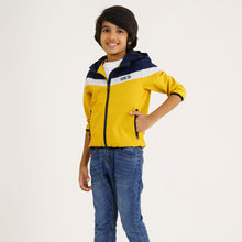 Load image into Gallery viewer, Baby Boy&#39;s Mustard &amp; Navy  Jacket
