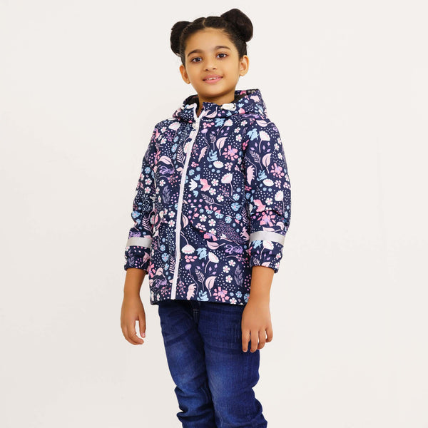 Baby Girls’ Printed Windbreaker