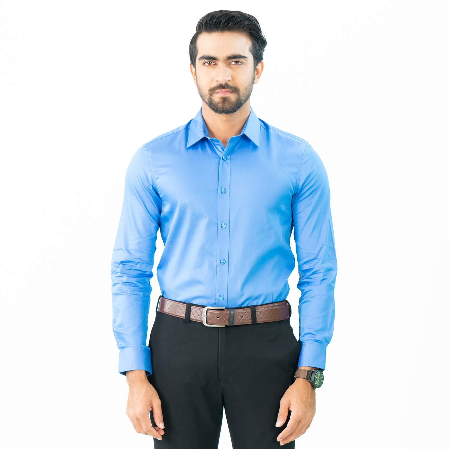 Men's Blue Formal Shirt