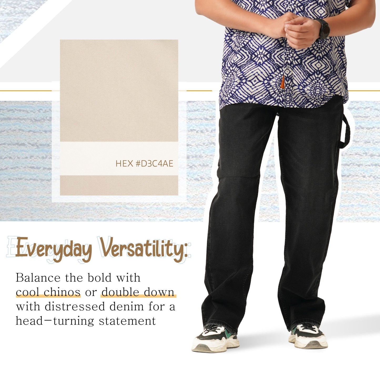 Mens Blue Casual Shirt