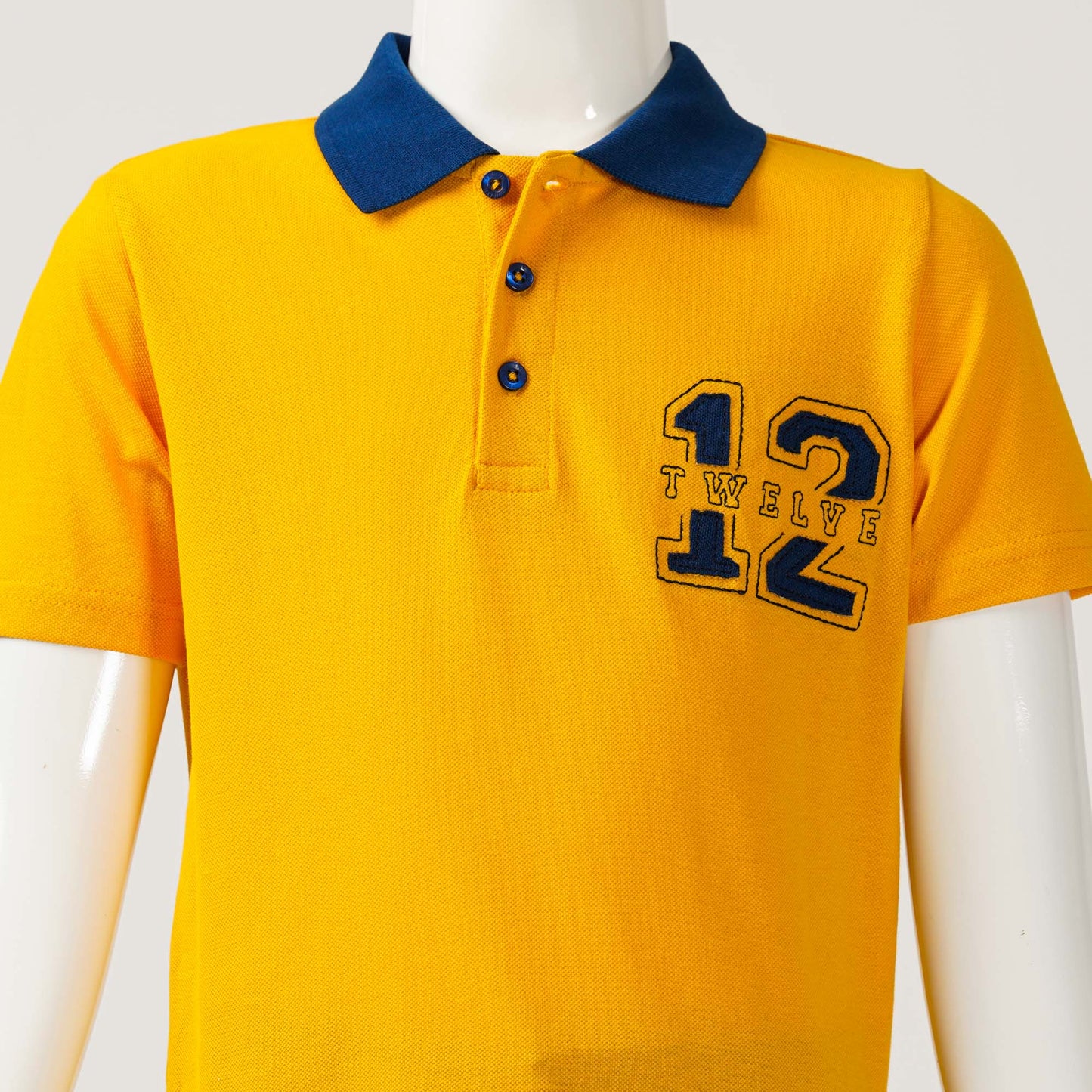 Boys Mustard Polo