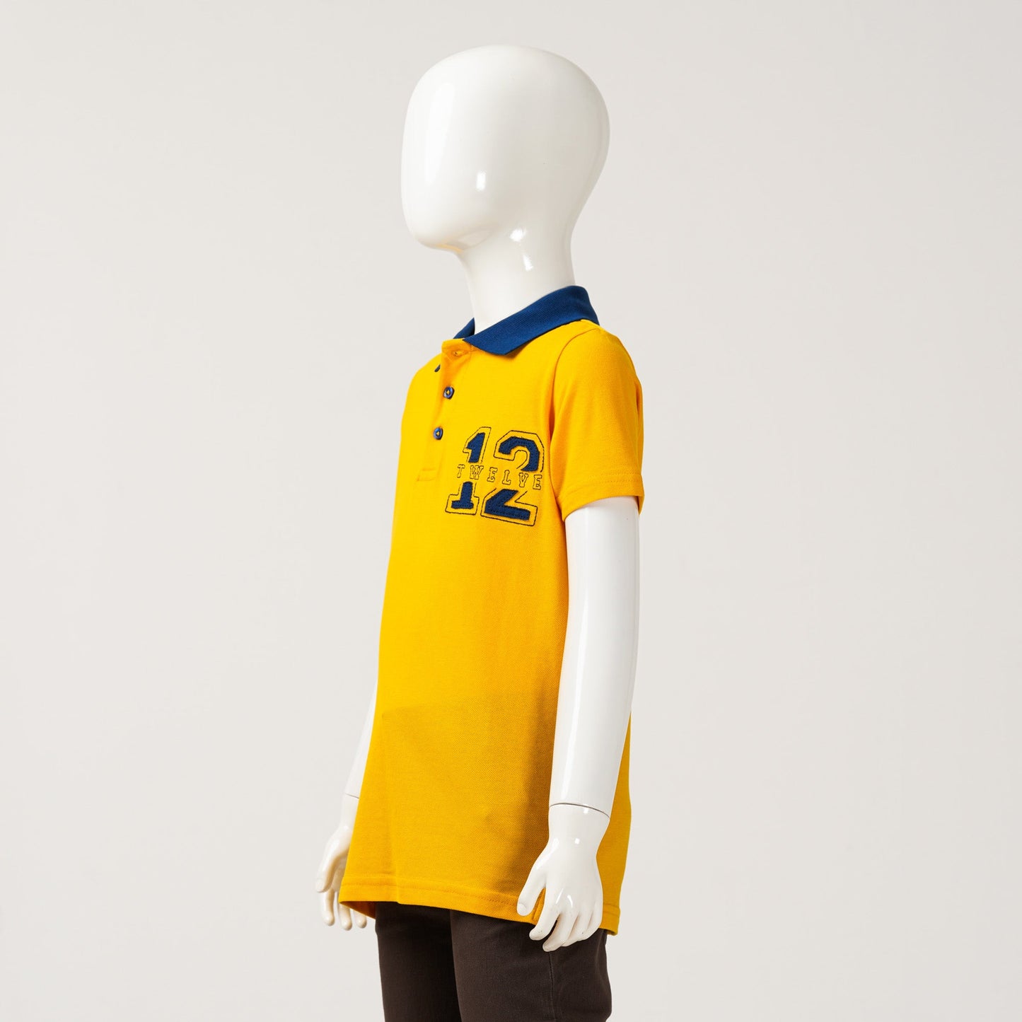 Boys Mustard Polo