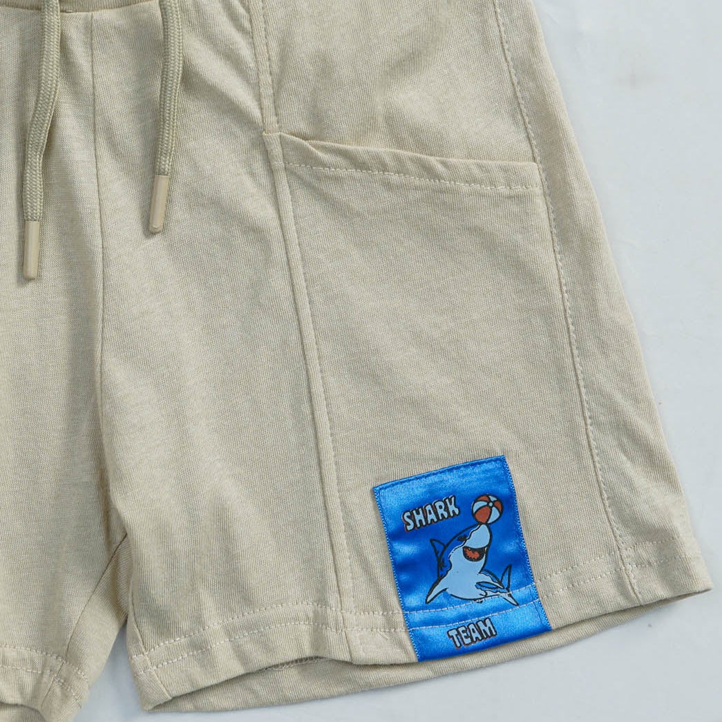 Baby Boys Beige Shorts