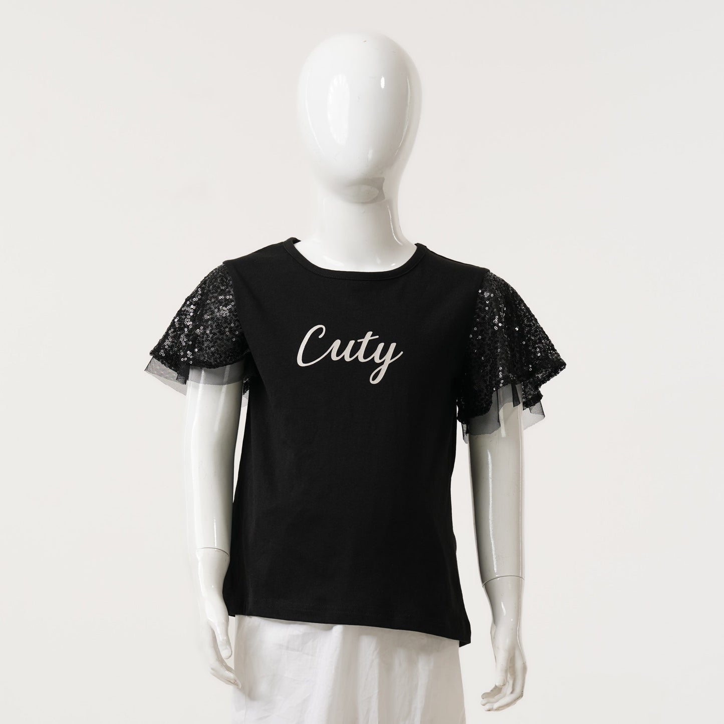 Girls Black T-shirt