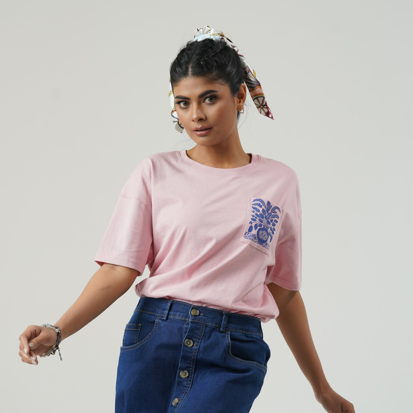 Womens Dusty Pink T-shirt