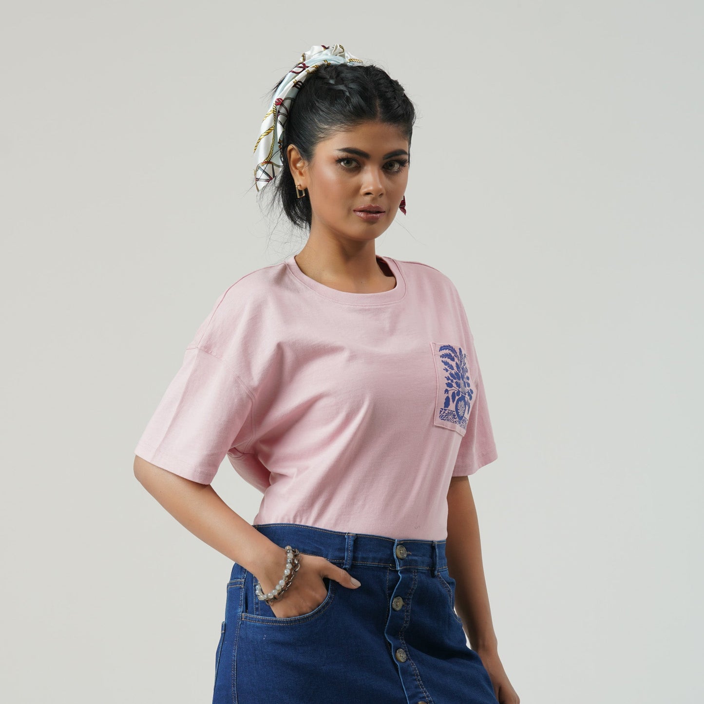 Womens Dusty Pink T-shirt