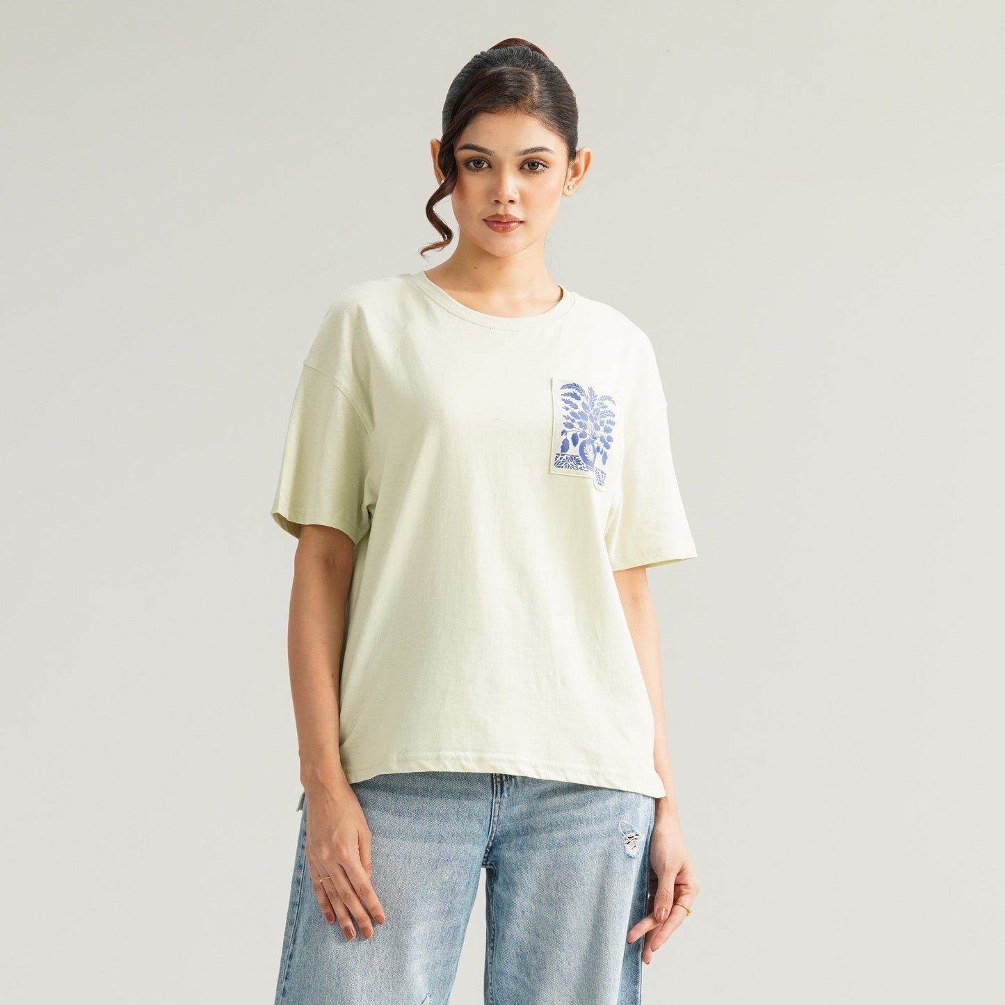 Womens Tint Green T-shirt