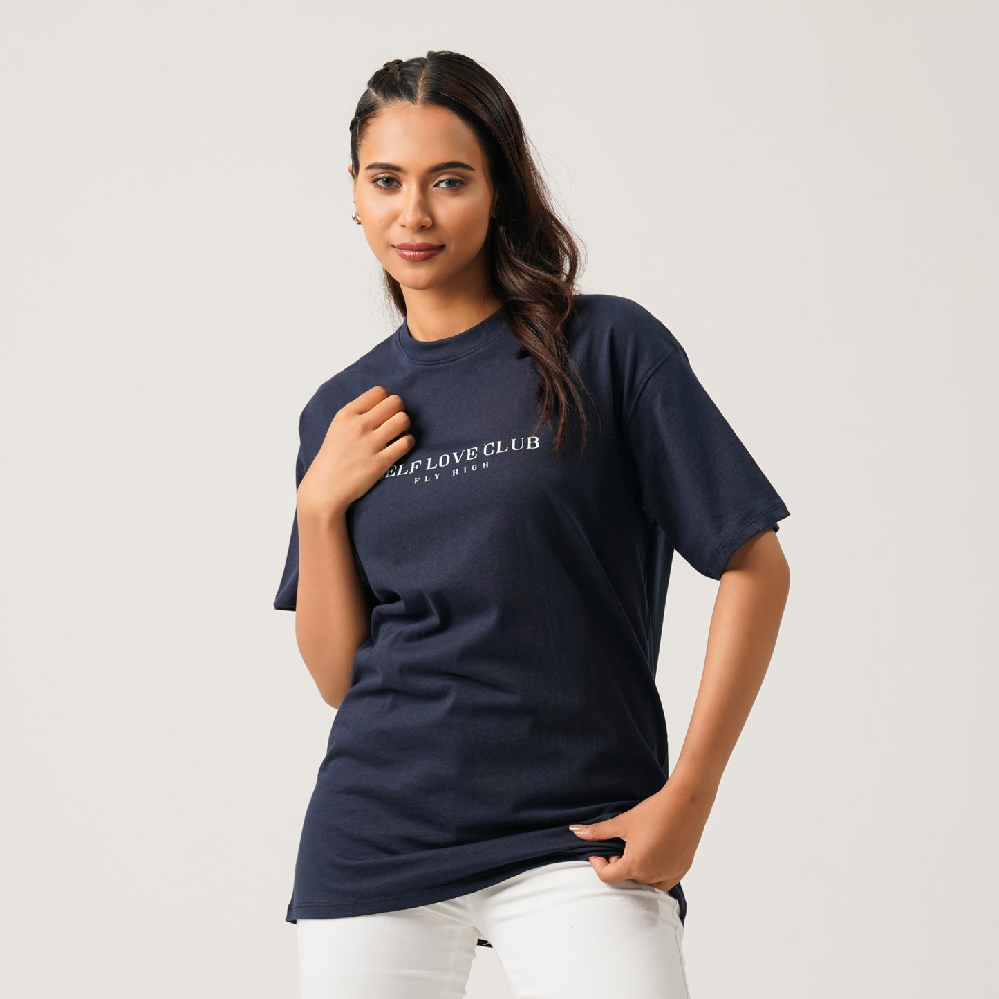 Womens Navy Blue T-shirt