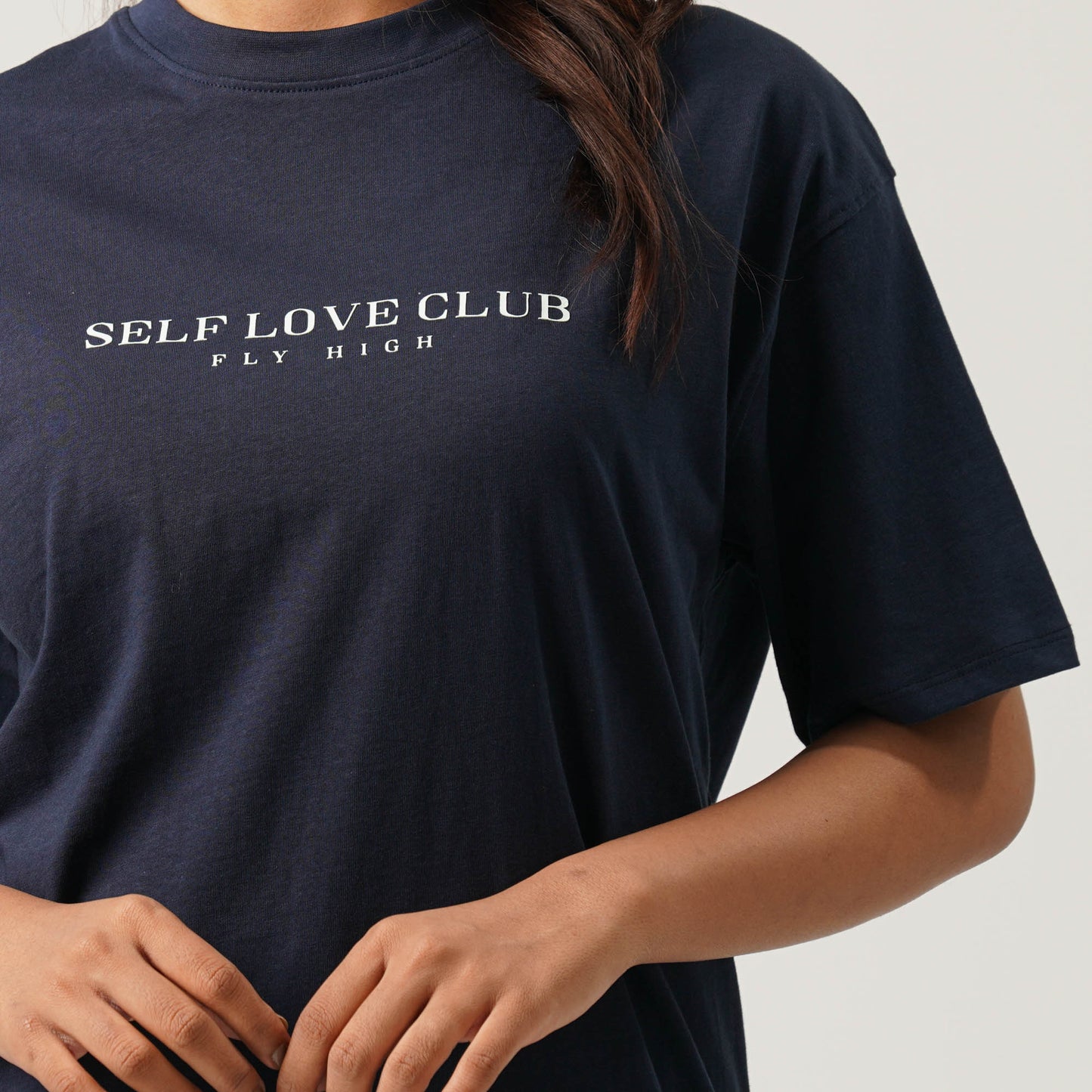 Womens Navy Blue T-shirt