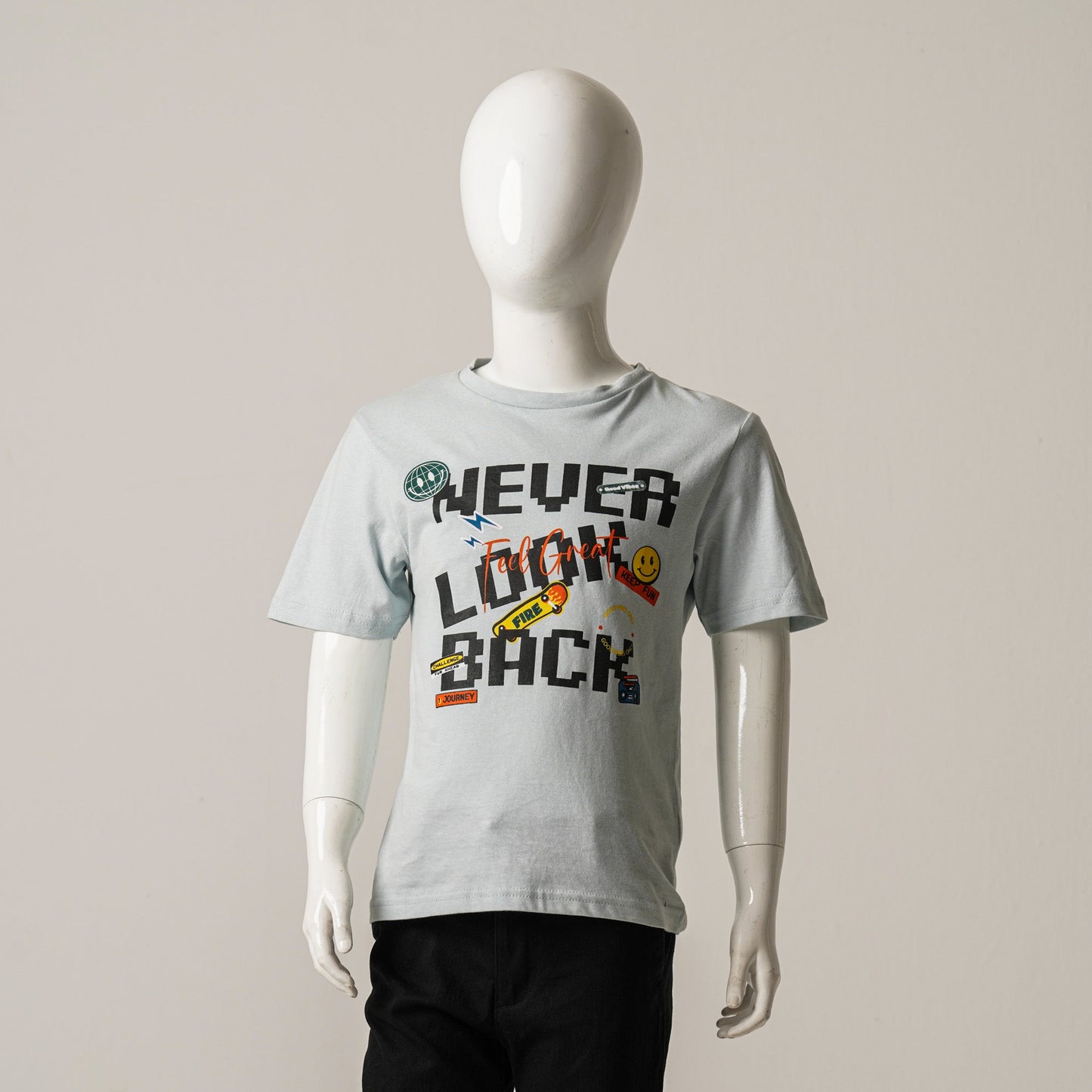 Boys Sky Blue T-Shirt