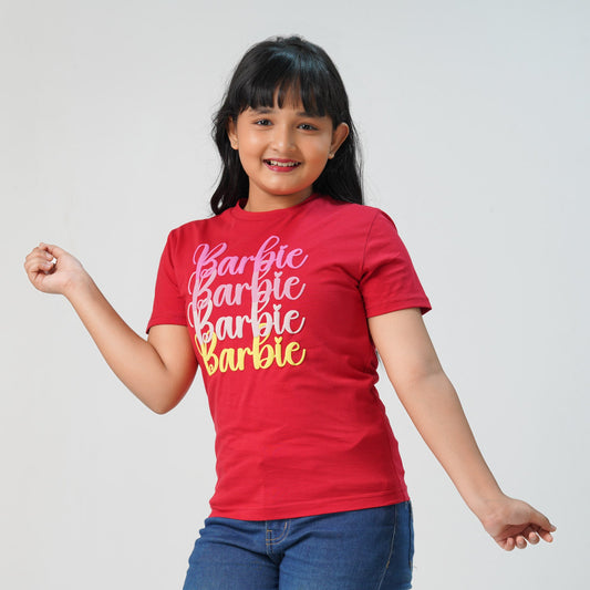 Girls Red T-Shirt