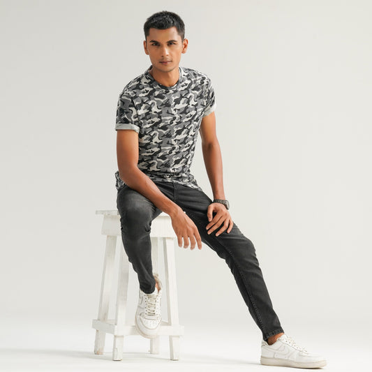 Mens Gray T-Shirt