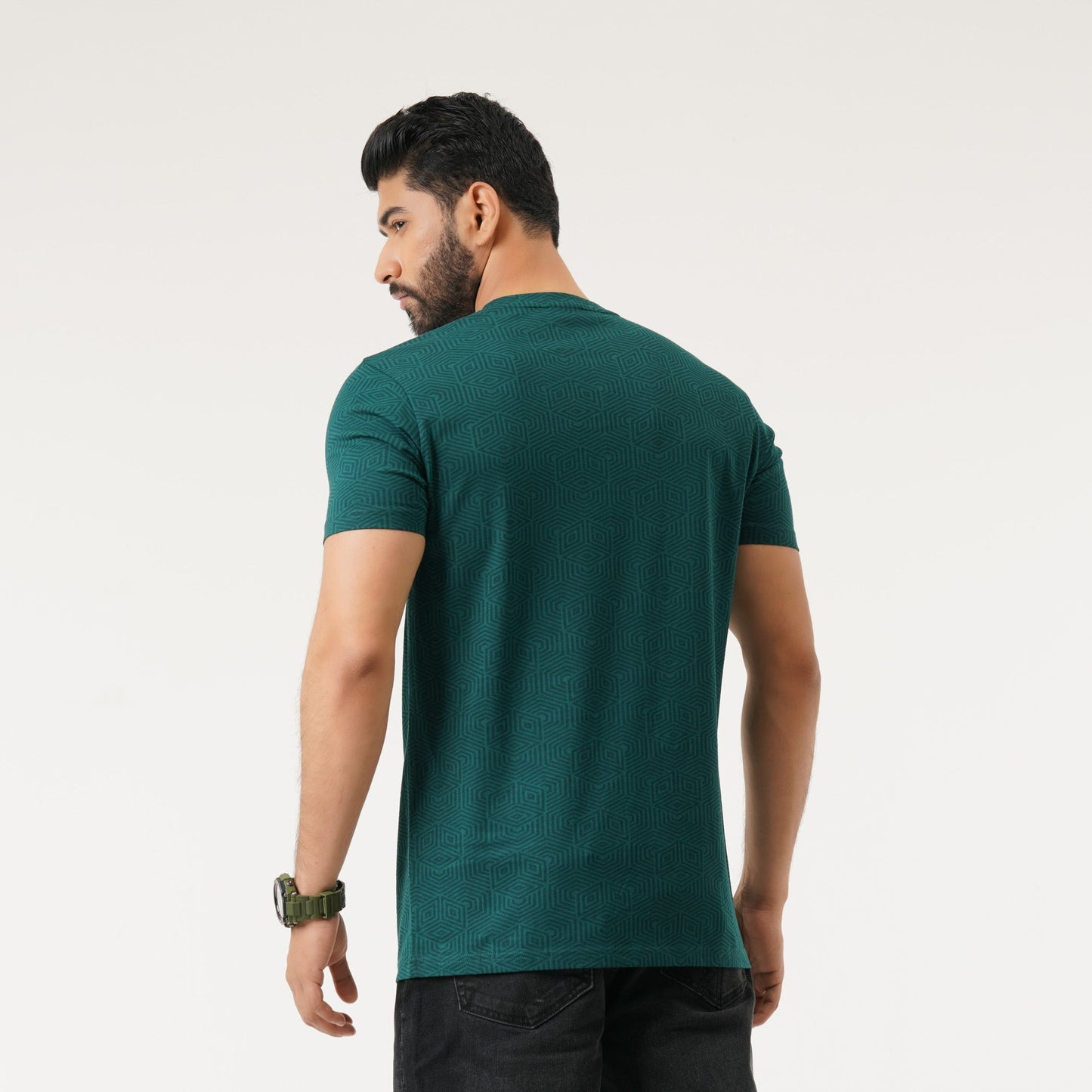 Mens Dark Green T-Shirt