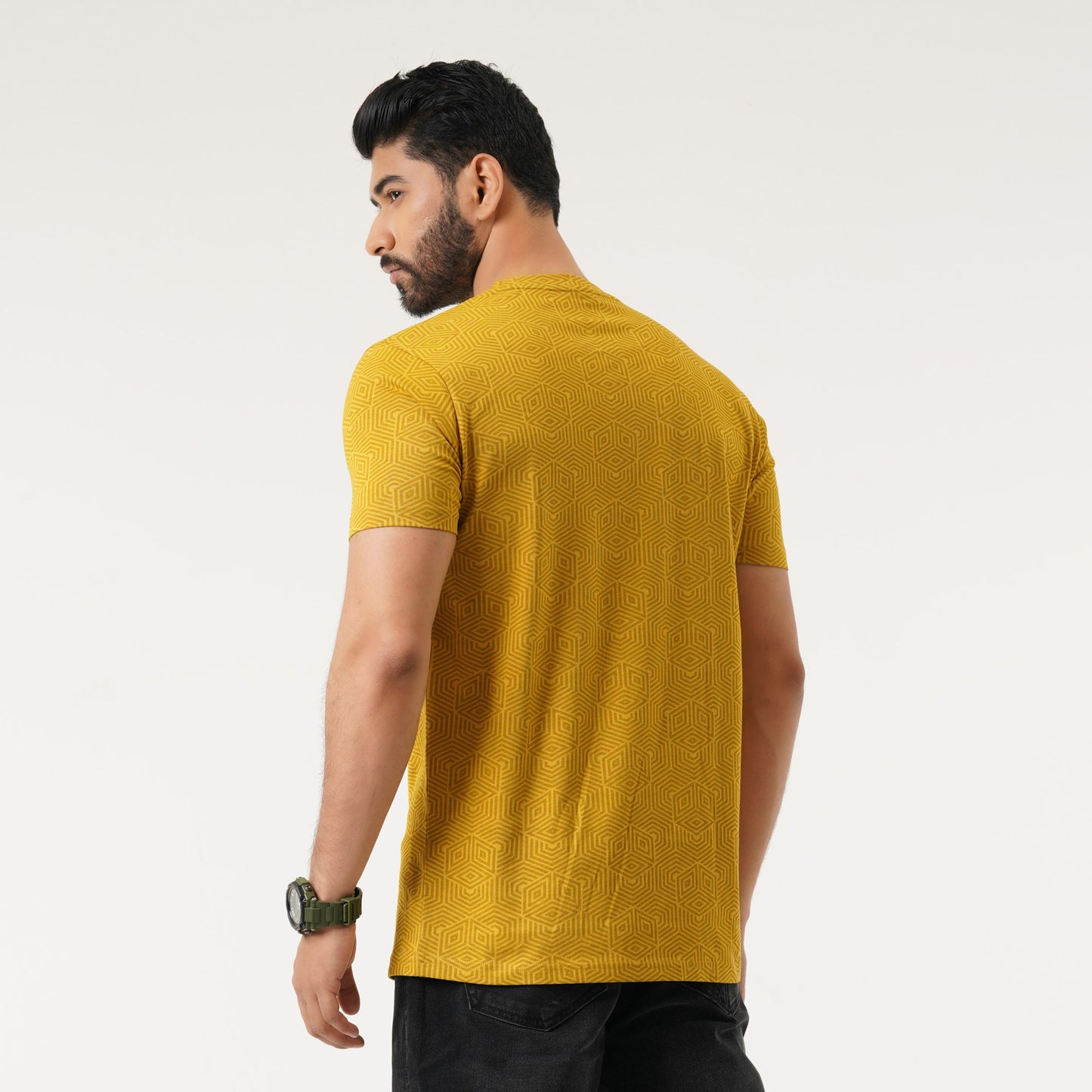 Mens T-Shirt Mustard