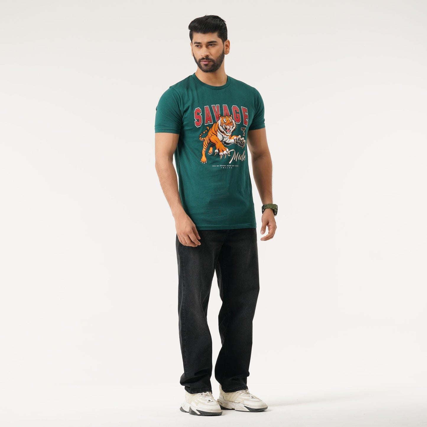 Mens Forest Green T-Shirt