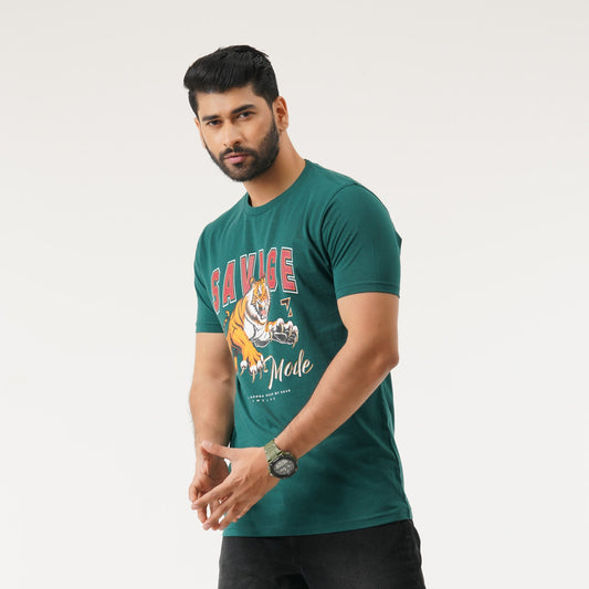 Mens Forest Green T-Shirt