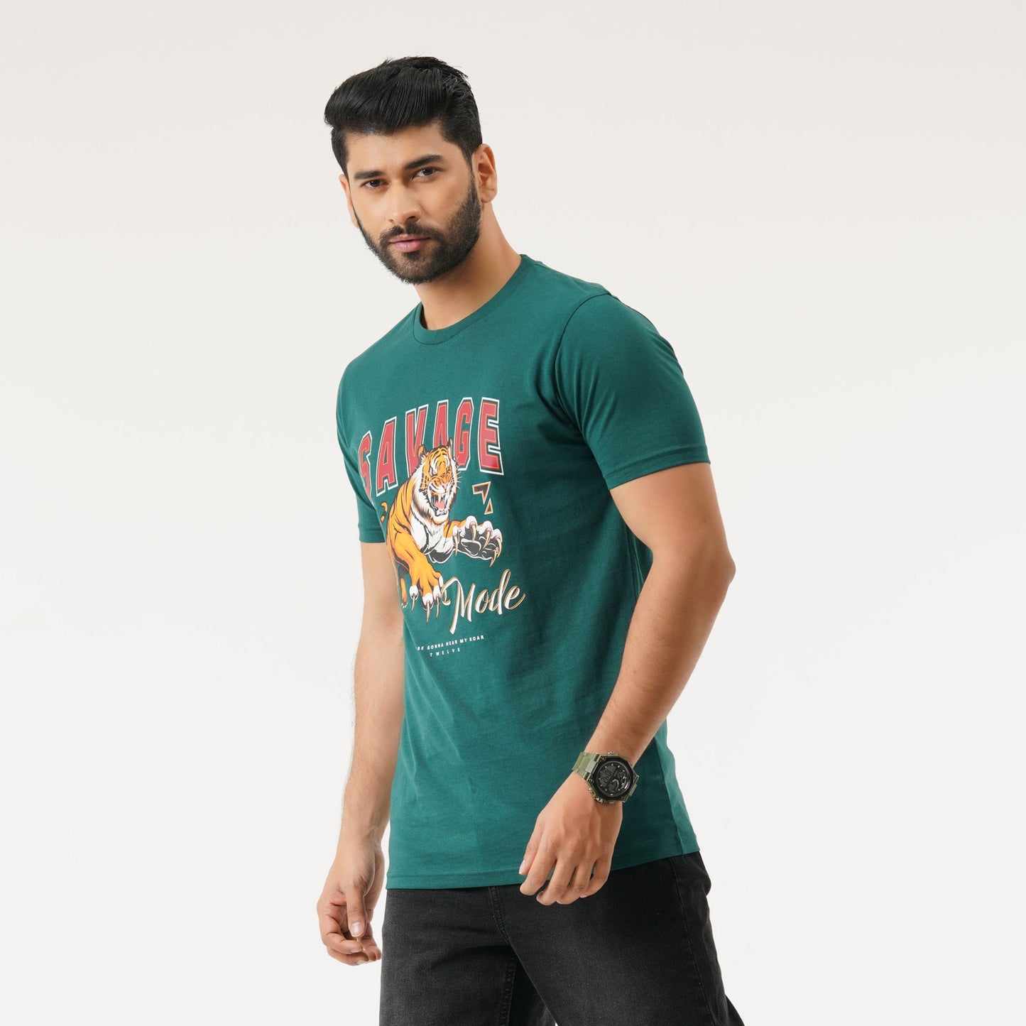 Mens Forest Green T-Shirt