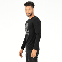 Load image into Gallery viewer, Mens Ls T-Shirt- Black
