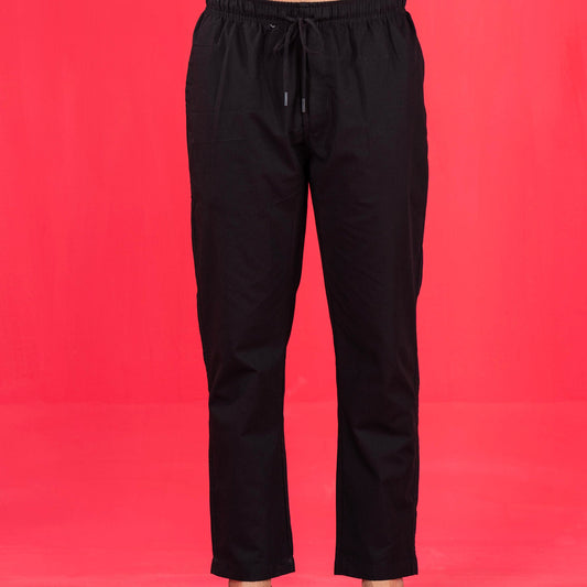 Mens Trouser Pajama- Black